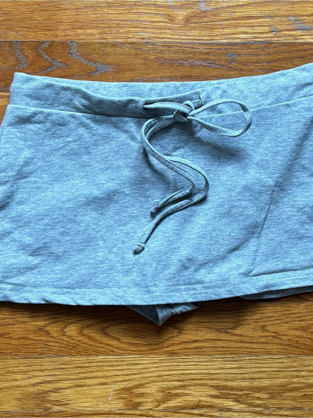 Edikted  Gray Drawstring skirt